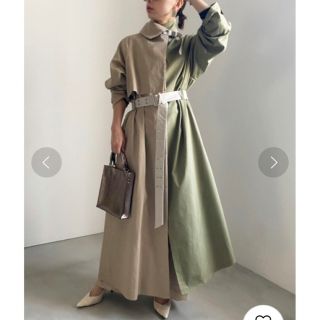 アメリヴィンテージ(Ameri VINTAGE)のAMERI ASYMMETRY STAND COLLAR COAT(トレンチコート)