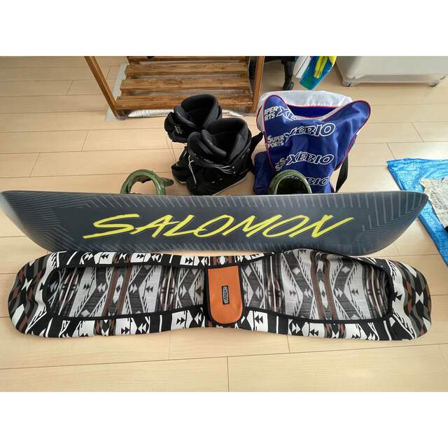 サロモンサロモン　salomon スノーボードフルセット　状態良好