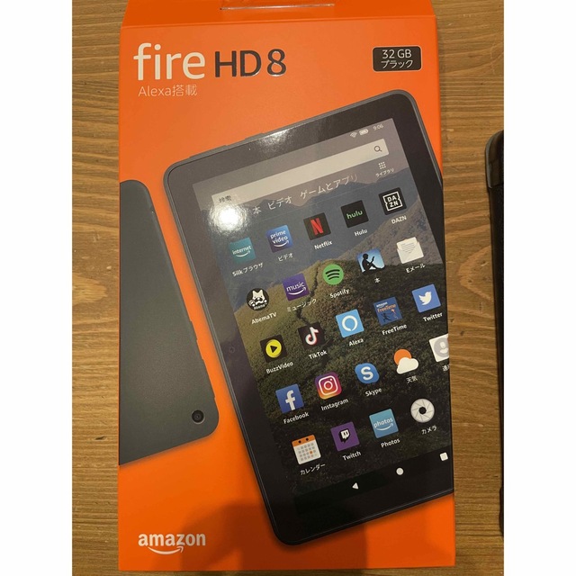 Fire HD 8 ブラック　第10世代