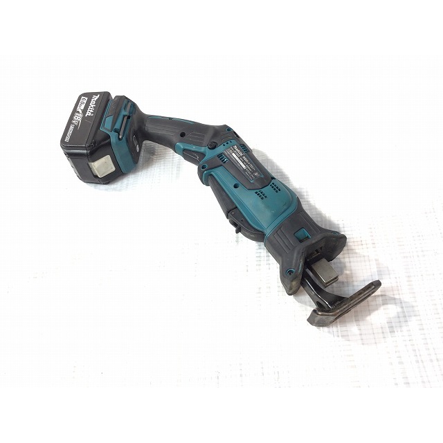 ☆中古品☆makita マキタ 18V 充電式レシプロソー JR184D 6.0Ahバッテリー(BL1860B) 充電器(DC18RC) ケース付  セーバソー 62605