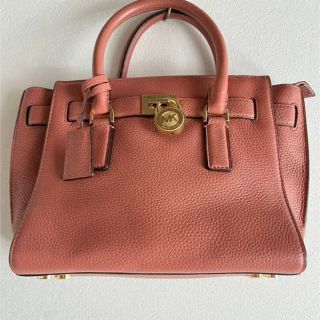 マイケルコース(Michael Kors)の【美品】マイケルコース 2WAYバッグ ハミルトン ピンク(ハンドバッグ)