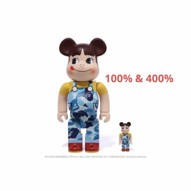 BE@RBRICK BAPE(R)  ベアブリック ベイプ　ペコちゃん 400％