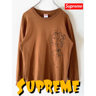 supreme the north face Pigment Tシャツ　茶色 Tシャツ/カットソー(七分/長袖) 【超お買い得！】