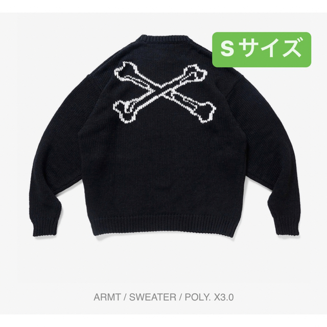 Wtaps ARMT / SWEATER / POLY. X3.0 クロスボーンニット/セーター