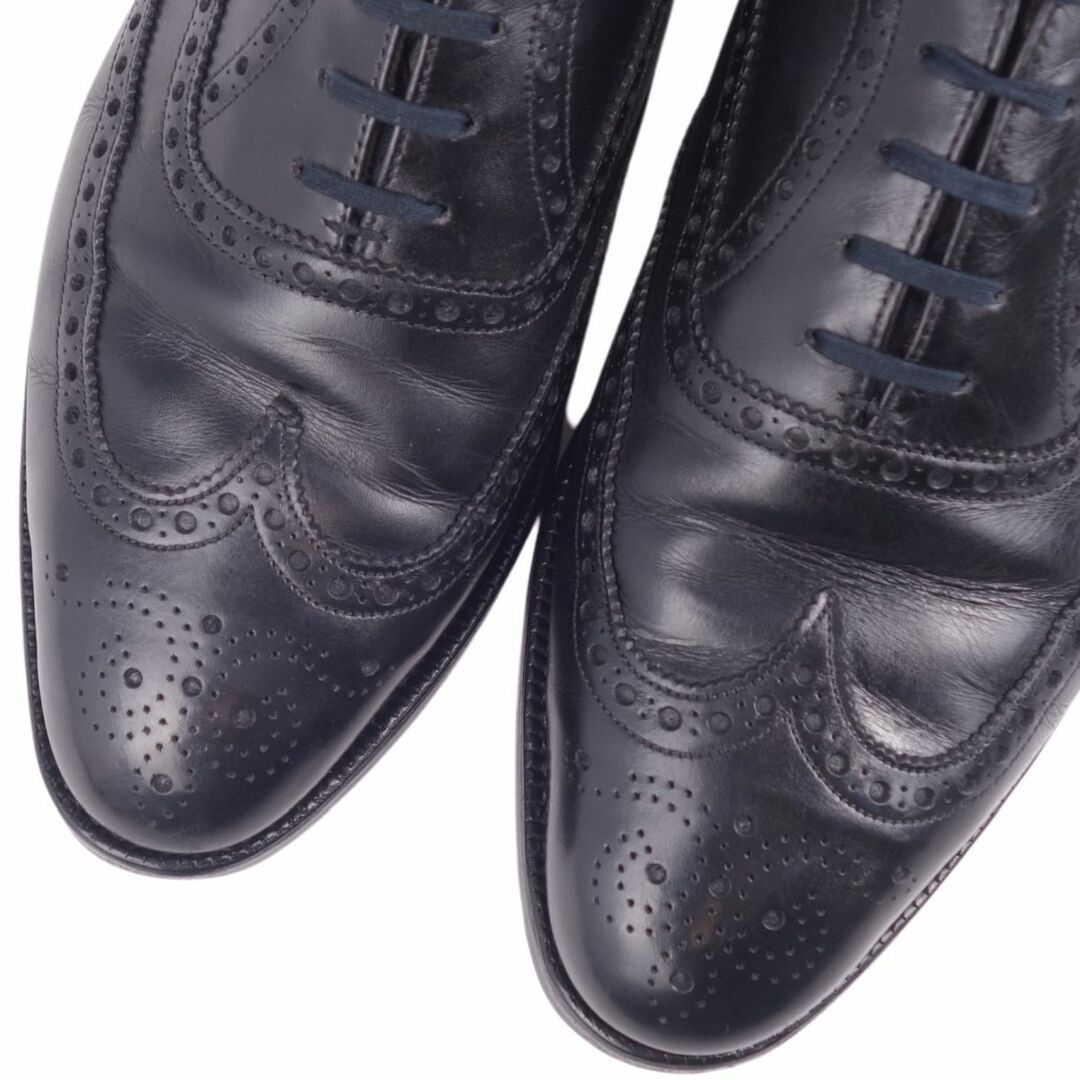 チャーチ Church's レザーシューズ オックスフォードシューズ フルブローグ 内羽根 革靴 メンズ 90F(27.5cm相当) ブラックカラーブラック