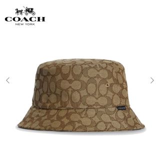 コーチ(COACH)のコーチ シグネチャー ジャカード バケット ハット レディース(ハット)