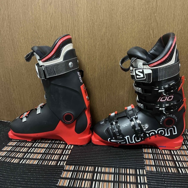 SALOMON(サロモン)のSALOMON X-MAX100 サロモンスキーブーツ スポーツ/アウトドアのスキー(ブーツ)の商品写真