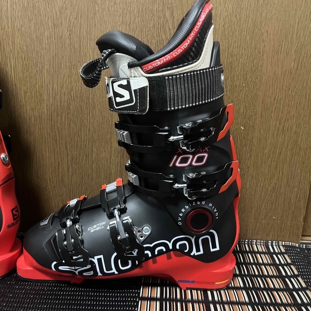 SALOMON(サロモン)のSALOMON X-MAX100 サロモンスキーブーツ スポーツ/アウトドアのスキー(ブーツ)の商品写真