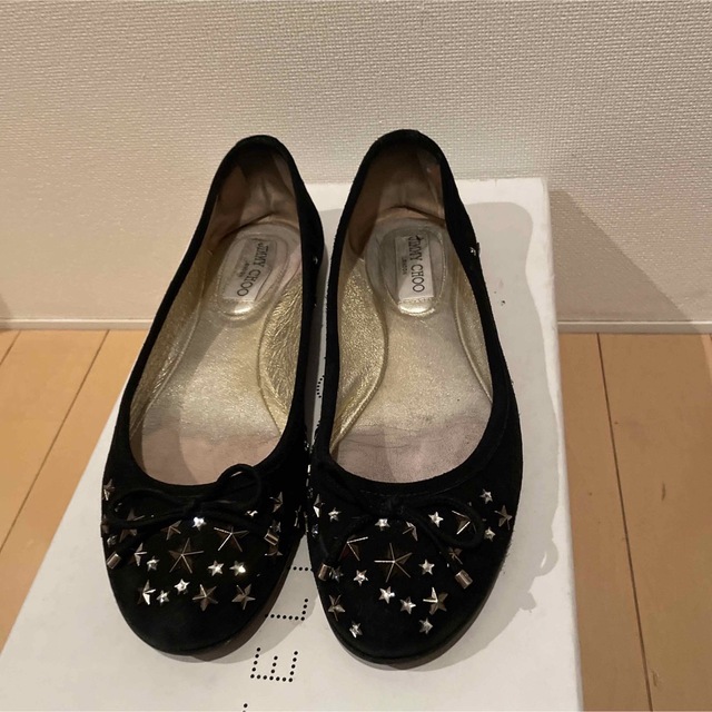 JIMMY CHOO(ジミーチュウ)のJIMMY CHOO バレエシューズ レディースの靴/シューズ(バレエシューズ)の商品写真