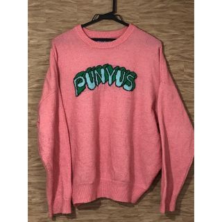 プニュズ(PUNYUS)のPUNYUZ ピンクのニット　フリーサイズ(ニット/セーター)