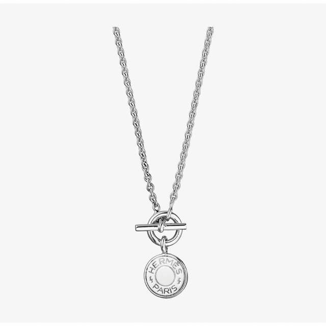 人気アイテム Hermes - エルメスシルバーネックレス ネックレス