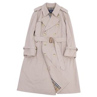 バーバリー(BURBERRY)の美品 Vintage バーバリー Burberrys コート トレンチコート メンズ 英国製 コットン アウター 古着 52(L相当) ベージュ(トレンチコート)