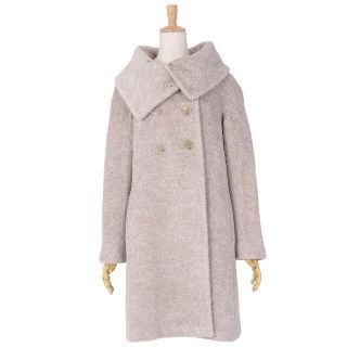 マックスマーラ(Max Mara)の美品 マックスマーラ Max Mara STUDIO コート アルパカ ウール ツイード レディース アウター IJ38 USA4 FB36(S相当) グレージュ(その他)