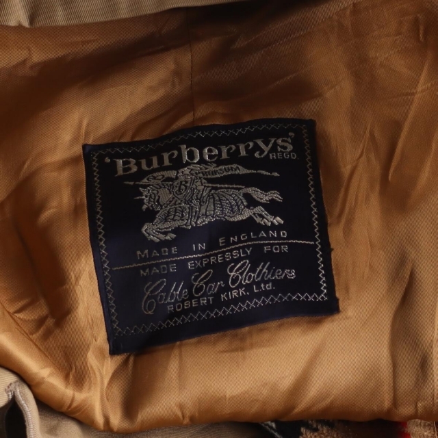 BURBERRY(バーバリー)の古着 バーバリー Burberry's トレンチコート 英国製 レディースXL /eaa296288 レディースのジャケット/アウター(トレンチコート)の商品写真