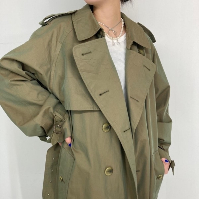 BURBERRY - 古着 バーバリー Burberry's 玉虫カラー トレンチコート BURBERRY - 古着 バーバリー Burberry's 玉虫カラー トレンチコート
