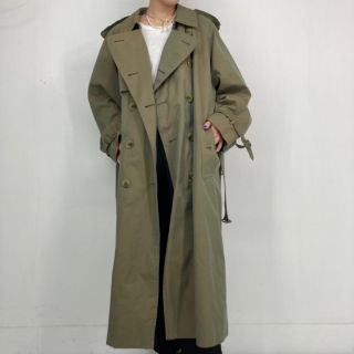 バーバリー(BURBERRY)の古着 バーバリー Burberry's 玉虫カラー トレンチコート 英国製 レディースXL /eaa296290(トレンチコート)