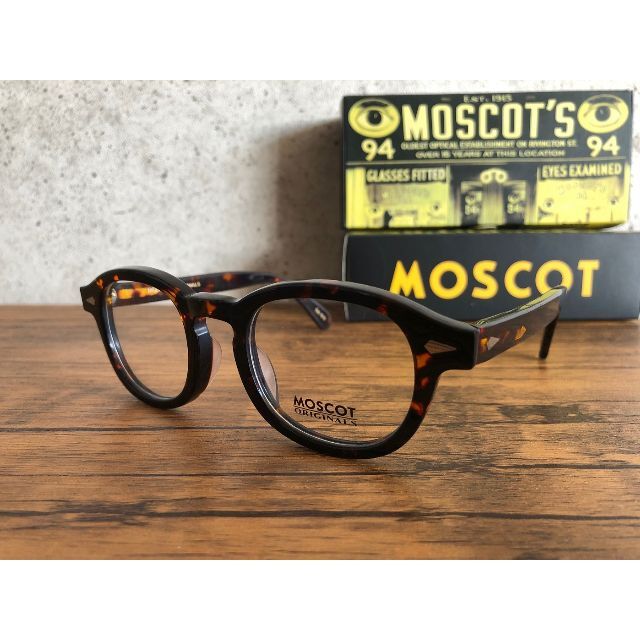 デッドストックMOSCOT LEMTOSH / モスコット レムトッシュ 46 TORTOIS