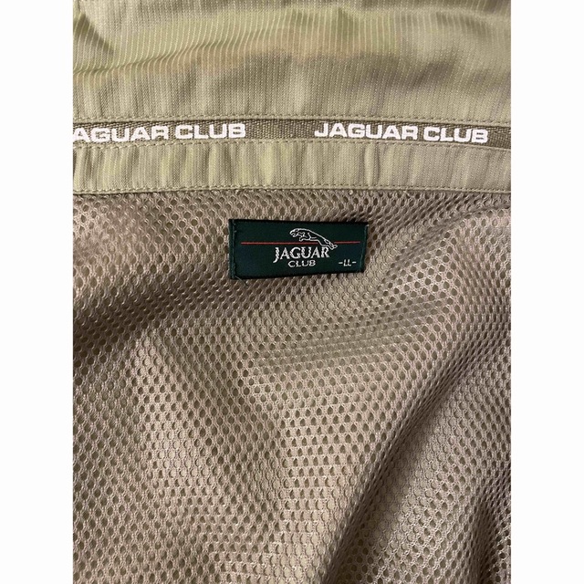 Jaguar(ジャガー)のナイロン ベスト vintage JUGUAR CLUB カーキ メンズのジャケット/アウター(ダウンベスト)の商品写真