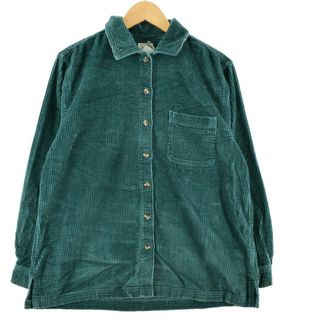 エルエルビーン(L.L.Bean)の古着 エルエルビーン L.L.Bean 長袖 コーデュロイシャツ レディースM /eaa298482(シャツ/ブラウス(長袖/七分))