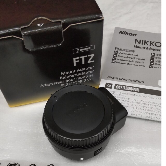 【楽天最安値に挑戦】 [美品]Nikon FTZ マウントアダプター