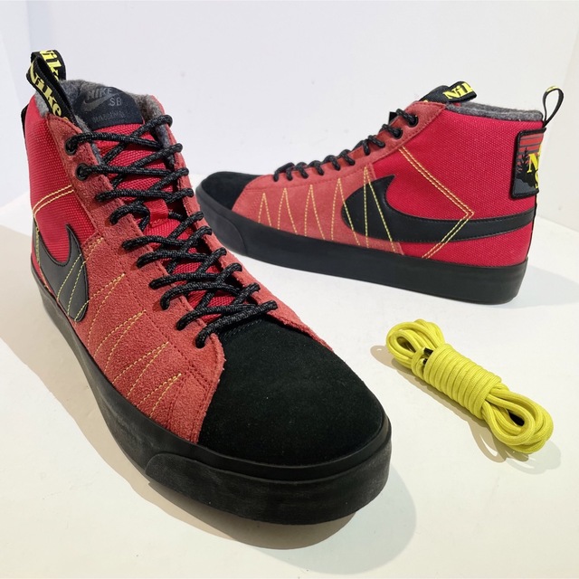 NIKE SB★BLAZER/ブレーザー★アクリメイト★レッド/赤黒黄★26.5