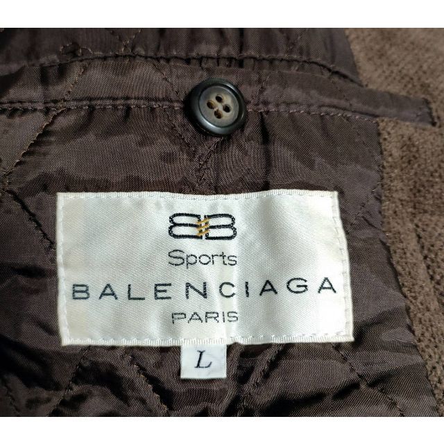 ビンテージ BALENCIAGA PARIS ウールニットコートジャケット/アウター