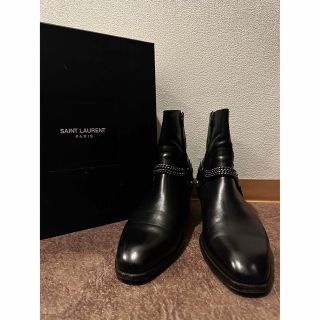 saint laurent paris リングブーツ　16aw