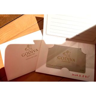 ゴディバ(GODIVA)の新品未使用★GODIVA 商品券5000円(フード/ドリンク券)