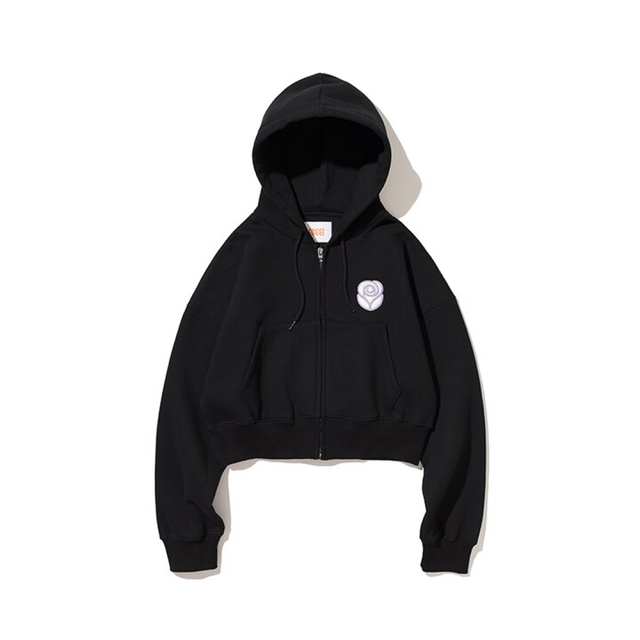 STYLENANDA(スタイルナンダ)のrocci rocci Essential Rose Hoodie Zipup レディースのトップス(パーカー)の商品写真