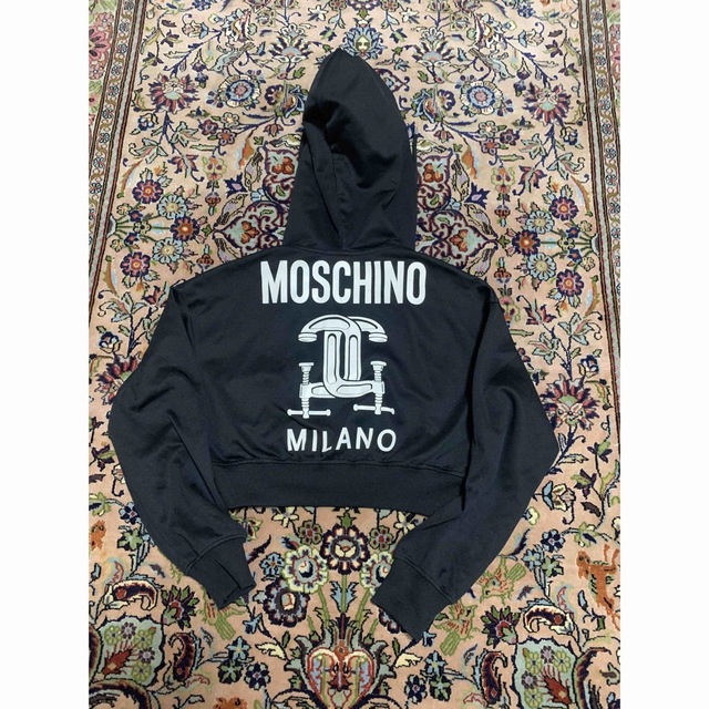 Moschino coutureショート丈パーカー