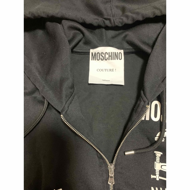 Moschino coutureショート丈パーカー