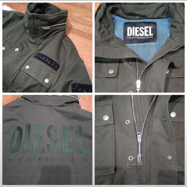 DIESEL(ディーゼル)のDIESEL  完売品。高額ミリタリージャケット。 メンズのジャケット/アウター(ミリタリージャケット)の商品写真