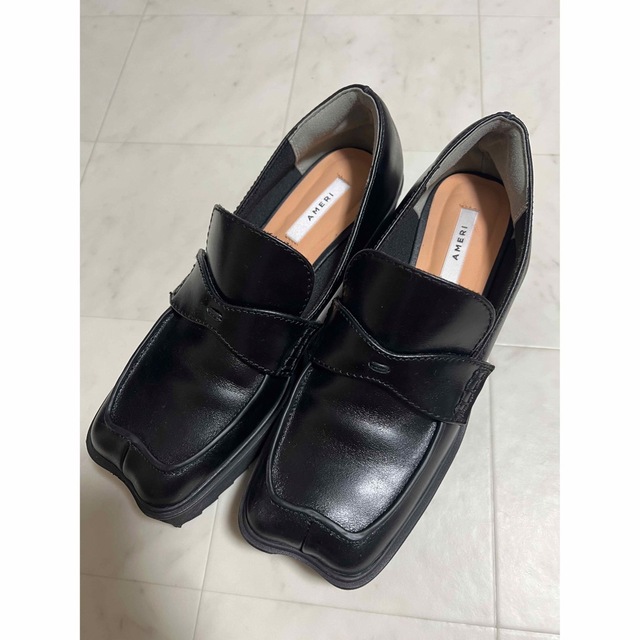 Ameri VINTAGE - WAVE CUTTING PLATFORM LOAFER Sサイズの通販 by