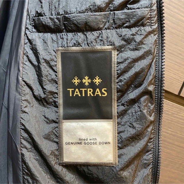 TATRAS タトラス POLITEAMA ダウンコート ブラック 02ブラックサイズ