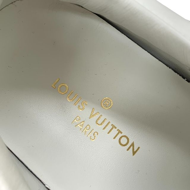 LOUIS VUITTON(ルイヴィトン)の5409 ヴィトン タイムアウトライン モノグラム レザー スニーカー ホワイト レディースの靴/シューズ(スニーカー)の商品写真