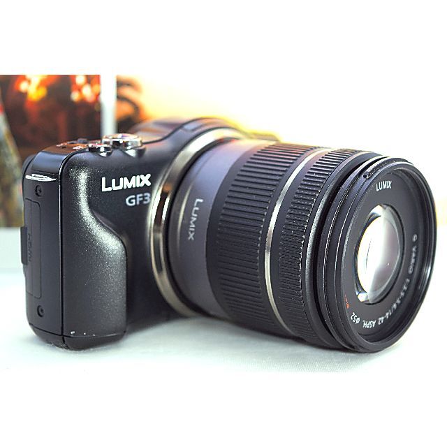 ❤️おしゃれなミラーレス一眼❤️LUMIX GF3 ブラック❤️