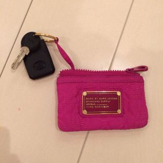 マークジェイコブス(MARC JACOBS)のピンク♡キーケース(ポーチ)