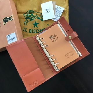 IL BISONTE - 【美品／保存袋】IL BISONTE イルビゾンテシステム手帳