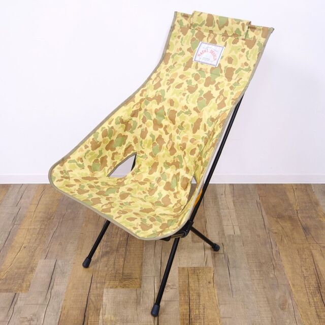 極美品 ネイタルデザイン ヘリノックス NATAL DESIGN X Helinox サンセットチェア SUNSET CHAIR ND1 KC-014  カモフラ | フリマアプリ ラクマ