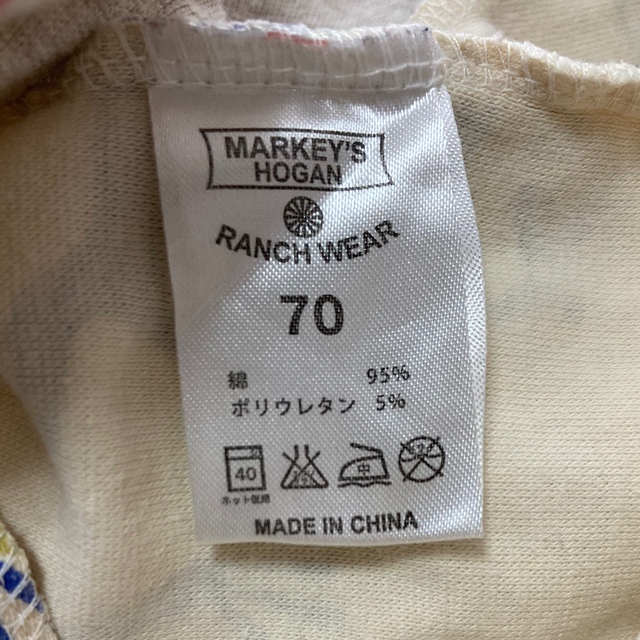 MARKEY'S(マーキーズ)のマーキーズ　ロンパース カバーオール 70 MARKEYS キッズ/ベビー/マタニティのベビー服(~85cm)(カバーオール)の商品写真