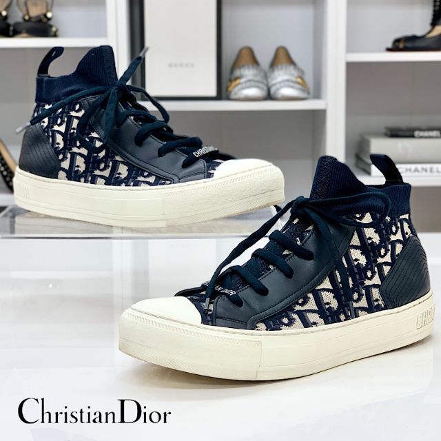 大量入荷 Christian スニーカー ニット WALK'N'DIOR クリスチャン