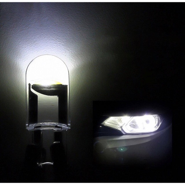 T10 LED ポジションランプ 10個 ホワイト 最新超高輝度 6000K