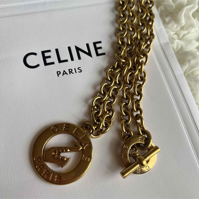 celine(セリーヌ)のセリーヌ　ビンテージ　ネックレス レディースのアクセサリー(ネックレス)の商品写真