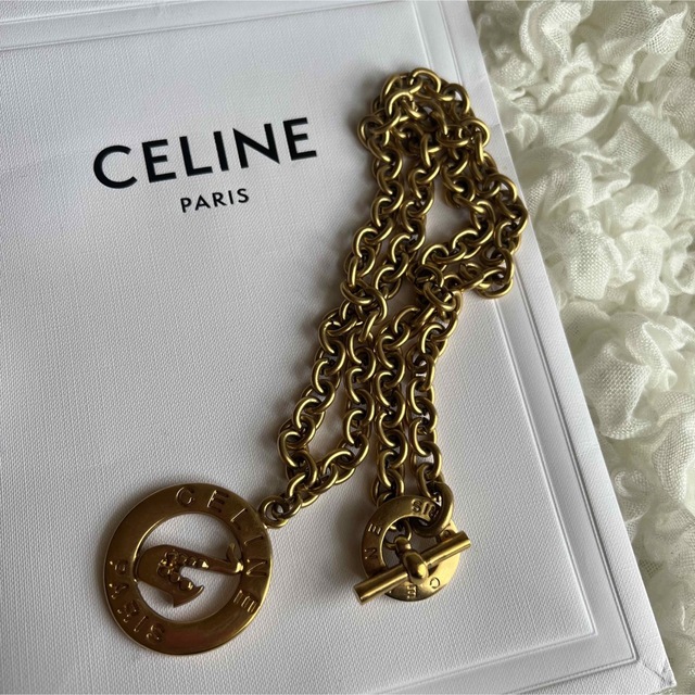 celine(セリーヌ)のセリーヌ　ビンテージ　ネックレス レディースのアクセサリー(ネックレス)の商品写真