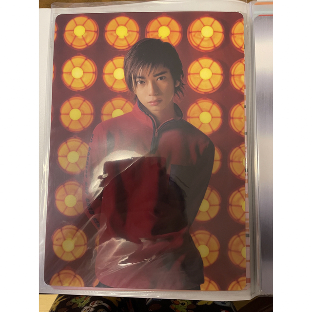 2001 松本潤 下敷き エンタメ/ホビーのタレントグッズ(アイドルグッズ)の商品写真