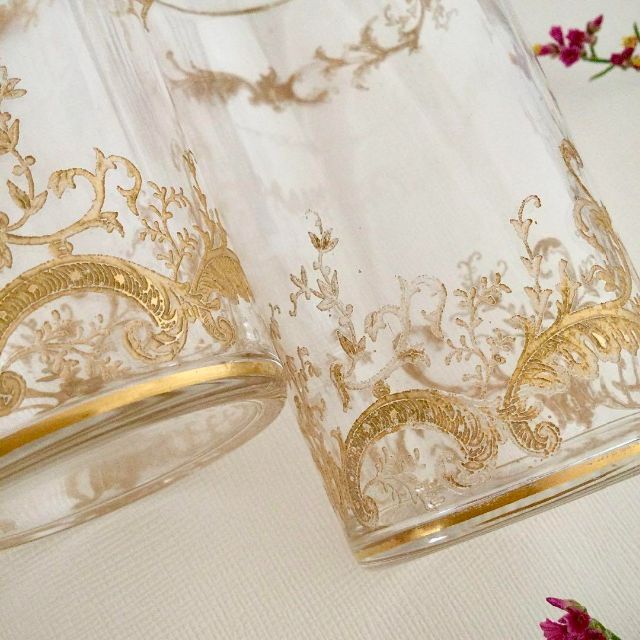 Baccarat - 希少☆美品 オールドサンルイ 金彩 ミカド タンブラー