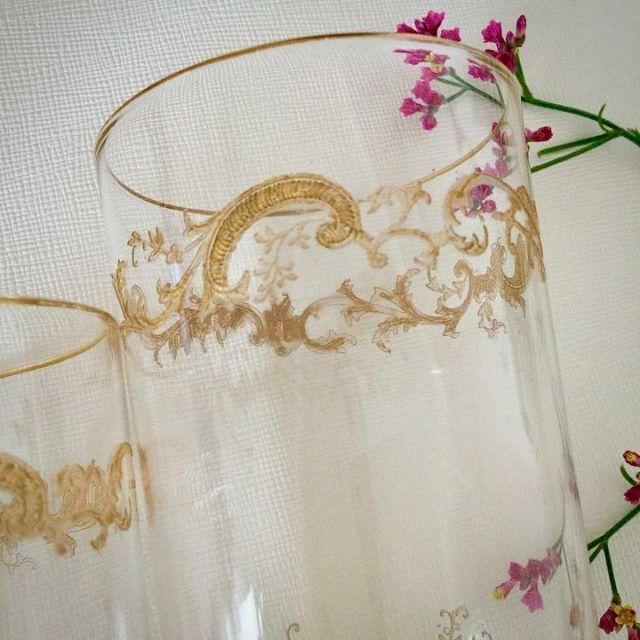 Baccarat - 希少☆美品 オールドサンルイ 金彩 ミカド タンブラー