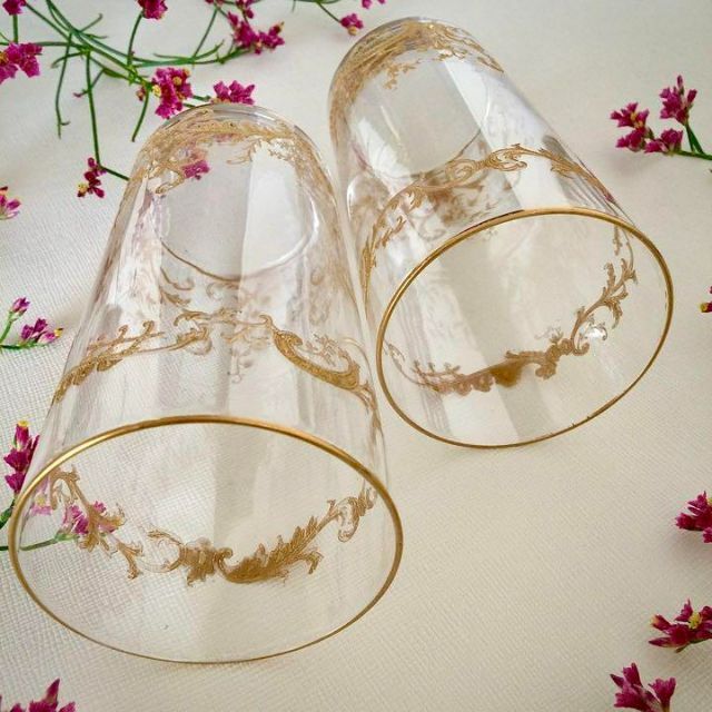 Baccarat - 希少☆美品 オールドサンルイ 金彩 ミカド タンブラー