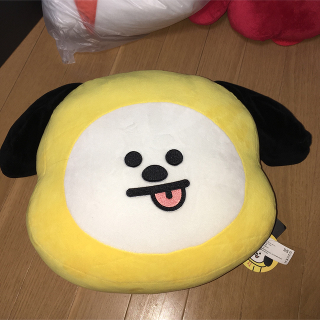 BT21 フェイスクッション ぬいぐるみ CHIMMY | フリマアプリ ラクマ