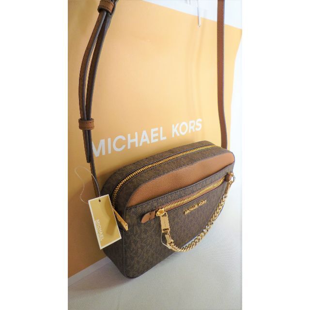 Michael Kors(マイケルコース)の新品 正規品 証明書付 アメリカ購入JET SET EW CHAIN XBODY レディースのバッグ(ショルダーバッグ)の商品写真